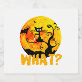 黒猫なんという黒猫 –  スパークリングワインラベル (シングルラベル)