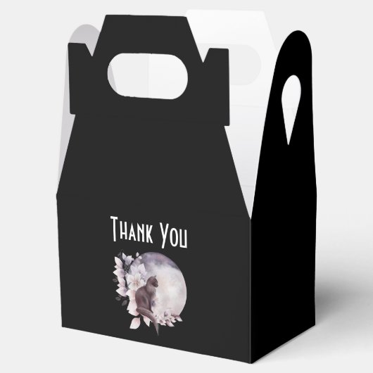 黒猫による幻想的な満月ありがとう フェイバーボックス (オープン)