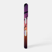 黒猫のかぼちゃ入り iPhone 16ケース (右側面)