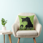 黒猫のアドバイスの発言 クッション (椅子)