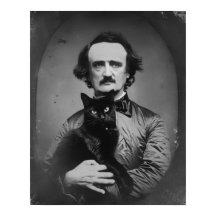 黒猫のエドガー・アラン・ポー