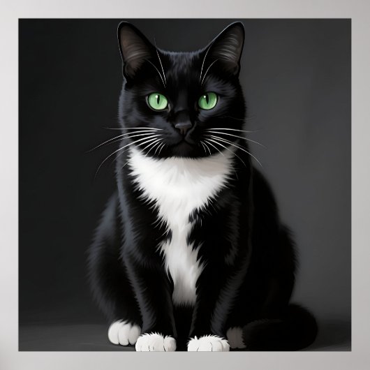 黒猫のエメラルドアイ ポスター (正面)