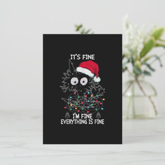 黒猫のクリスマス素晴らし私は全素晴らし体 招待状 (スタンド正面)