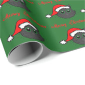 黒猫のクリスマス ラッピングペーパー (ロールコーナー)