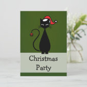 黒猫のクリスマス 招待状 (スタンド正面)