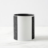 黒猫のコーヒー マグカップ (中央)