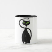 黒猫のコーヒー・マグ マグカップ (中央)