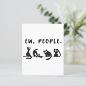 黒猫のシャツおもしろいは人々をニャーニャー猫l (スタンド正面)