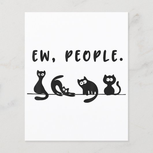 黒猫のシャツおもしろいは人々をニャーニャー猫l (正面)