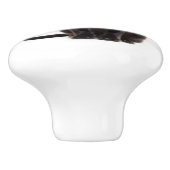 黒猫のセラミックプル セラミックノブ (側面)