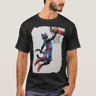 黒猫のダンク! Tシャツ
