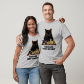黒猫のチェス・マスター Tシャツ (ユニセックス)
