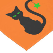 黒猫のテーブルのランナー ショートテーブルランナー (コーナー)