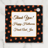 黒猫のトリックまたは治療 フェイバータグ (裏面)