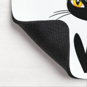 黒猫のニお洒落ャー！ マウスパッド (コーナー)