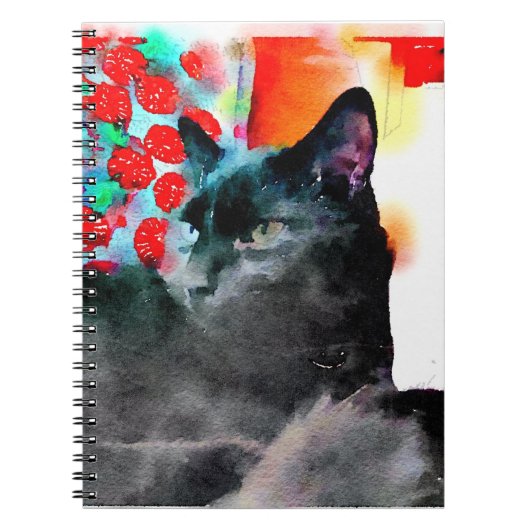 黒猫のノート ノートブック (正面)