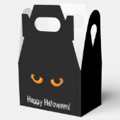 黒猫のハロウィンお菓子ボックス フェイバーボックス (オープン)