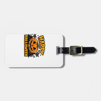 黒猫のハロウィンクラシックTシャツ_2 ラゲッジタグ