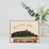 黒猫のバケーション ポストカード (スタンド正面)