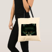 黒猫のバッグ トートバッグ (正面(商品))