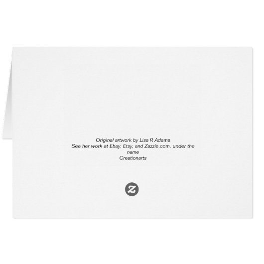 黒猫のパトカーのCreationartsのおもしろいな芸術 (裏面横)