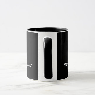 黒猫のプライドのマグ! マグカップ