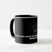 黒猫のプライドのマグ! マグカップ (正面左)