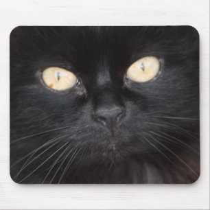 黒猫のマウスパッド マウスパッド