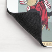 黒猫のマウスパッド マウスパッド (コーナー)