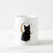 黒猫のマグカップ コーヒーマグカップ (中央)
