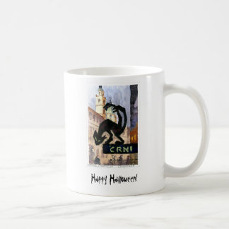 黒猫のマグ コーヒーマグカップ