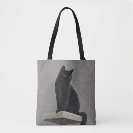 黒猫のロイヤルティトートバッグ トートバッグ