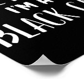 黒猫の仮装パーティーおもしろい ポスター (角)