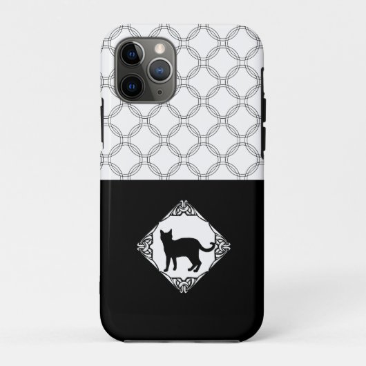 黒猫の円 Case-Mate iPhoneケース (裏面)