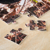 黒猫の写真 ジグソーパズル (側面)