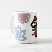 黒猫の冬 コーヒーマグカップ (正面左)