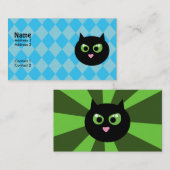 黒猫の名刺 名刺 (正面/裏面)