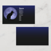 黒猫の名刺 名刺 (正面/裏面)