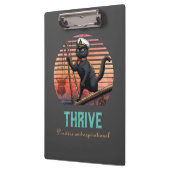 黒猫の夕日：生きる旅 クリップボード (左)