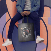 黒猫の夕日：生きる旅 トートバッグ