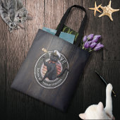 黒猫の夕日：生きる旅 トートバッグ