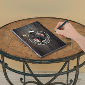 黒猫の夕日：生きる旅 ノートブック