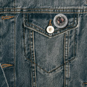 黒猫の夕日：生きる旅 缶バッジ