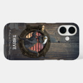 黒猫の夕日：生きる旅 Case-Mate iPhoneケース (裏面 (横))