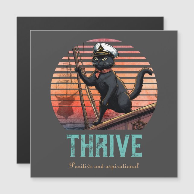 黒猫の夕日：磁気カードが生きる旅 (正面/裏面)