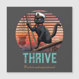 黒猫の夕日：磁気カードが生きる旅