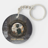 黒猫の夕焼けツアー キーホルダー (裏面)