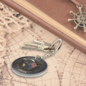 黒猫の夕焼けツアー キーホルダー