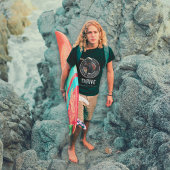 黒猫の夕焼けTシャツが大好き Tシャツ