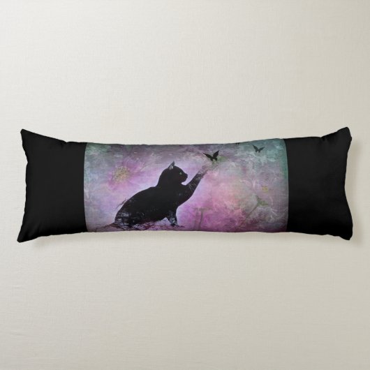 黒猫の夢 ボディピロー (正面)